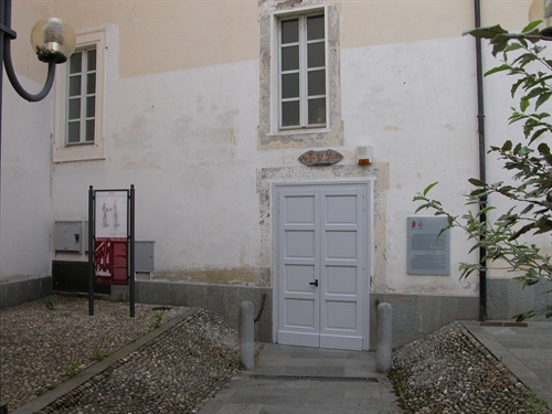 Museo del Tessile: ingresso.